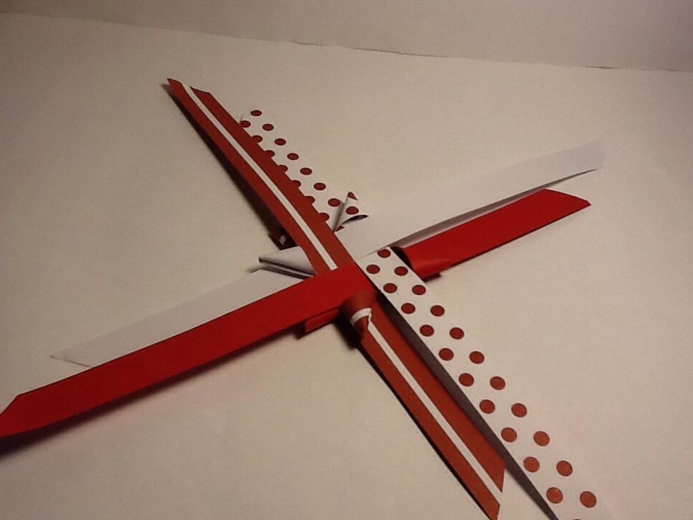 Do all 4. Now your star looks like this ! If not go back and find out what you did wrong