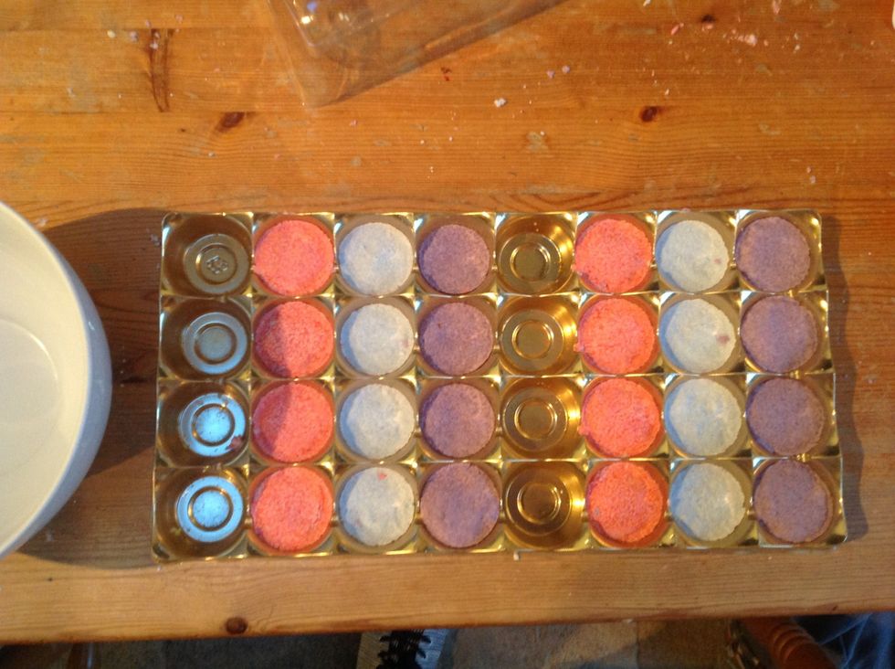 Do it in whatever pattern you like :)