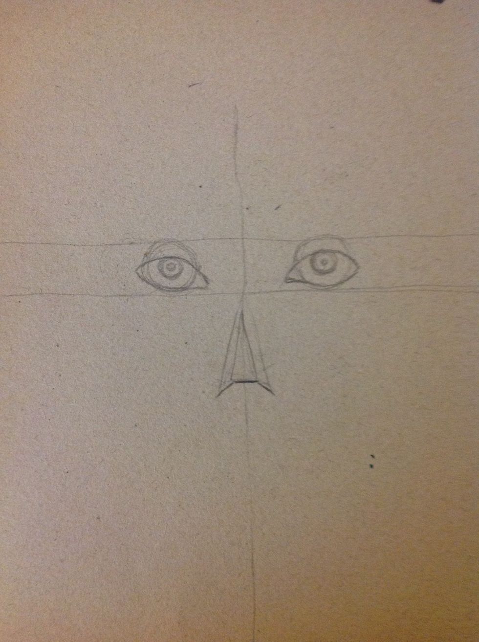 Do it on the both sides an a correct it the times that are necessary until you like it.