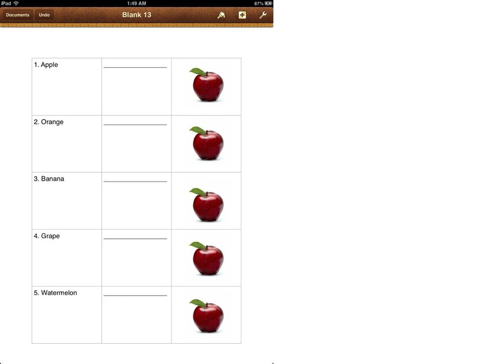 Do it several times for each row.