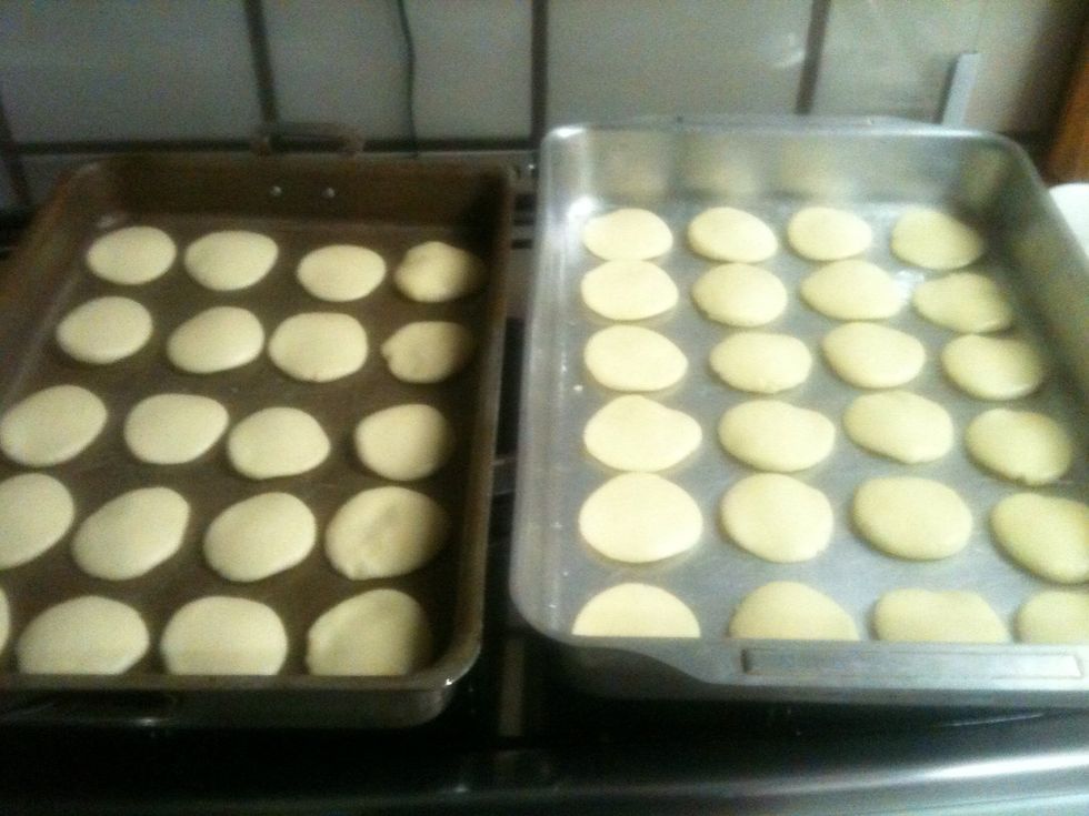 Do it with all the dough and put it in the oven for approximately 20 minutes