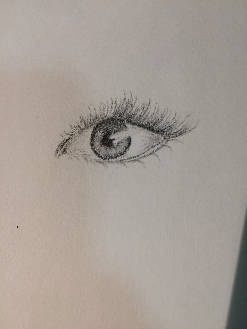 Do kind of the same thing to the bottom eye line