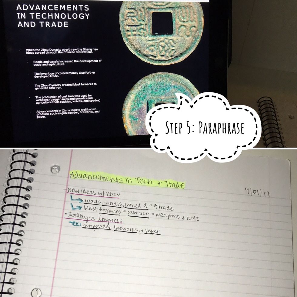 Do not copy directly. Use your own words.