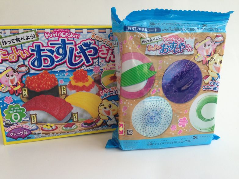 DIY Japanese Kracie Popin Cookin Fun Sushi Kit
