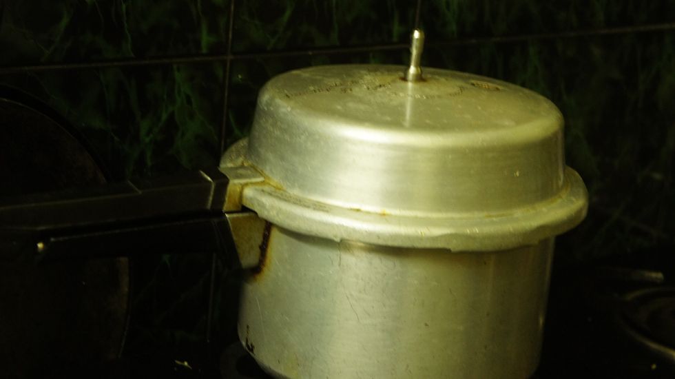 Do not put whistle...cook for 30 min in medium flame..