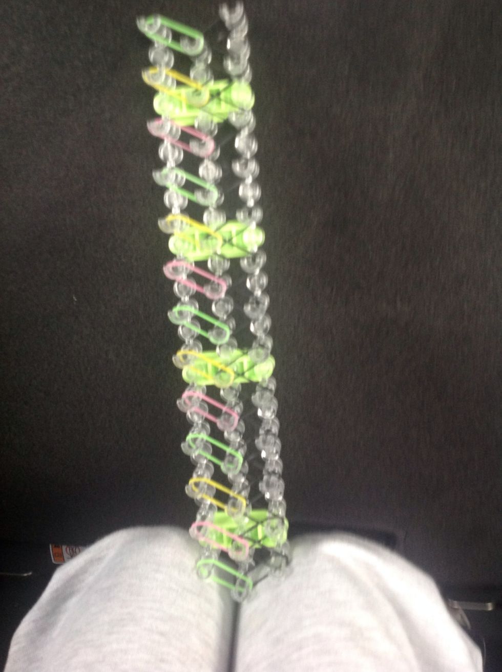 Do that all the way up ur loom