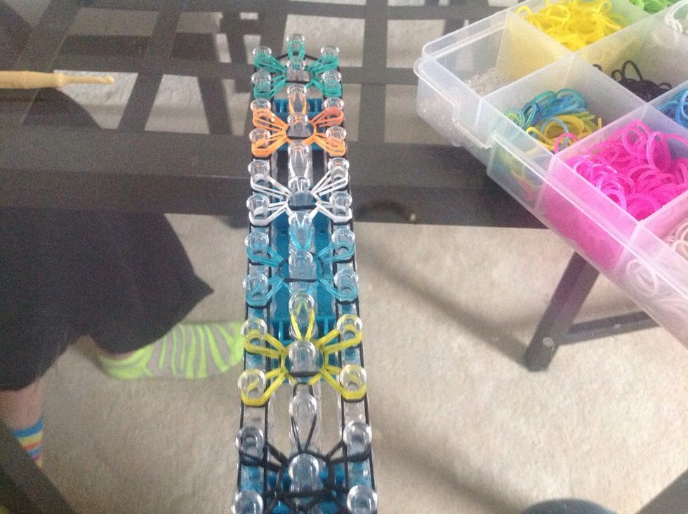 Do that all the way up