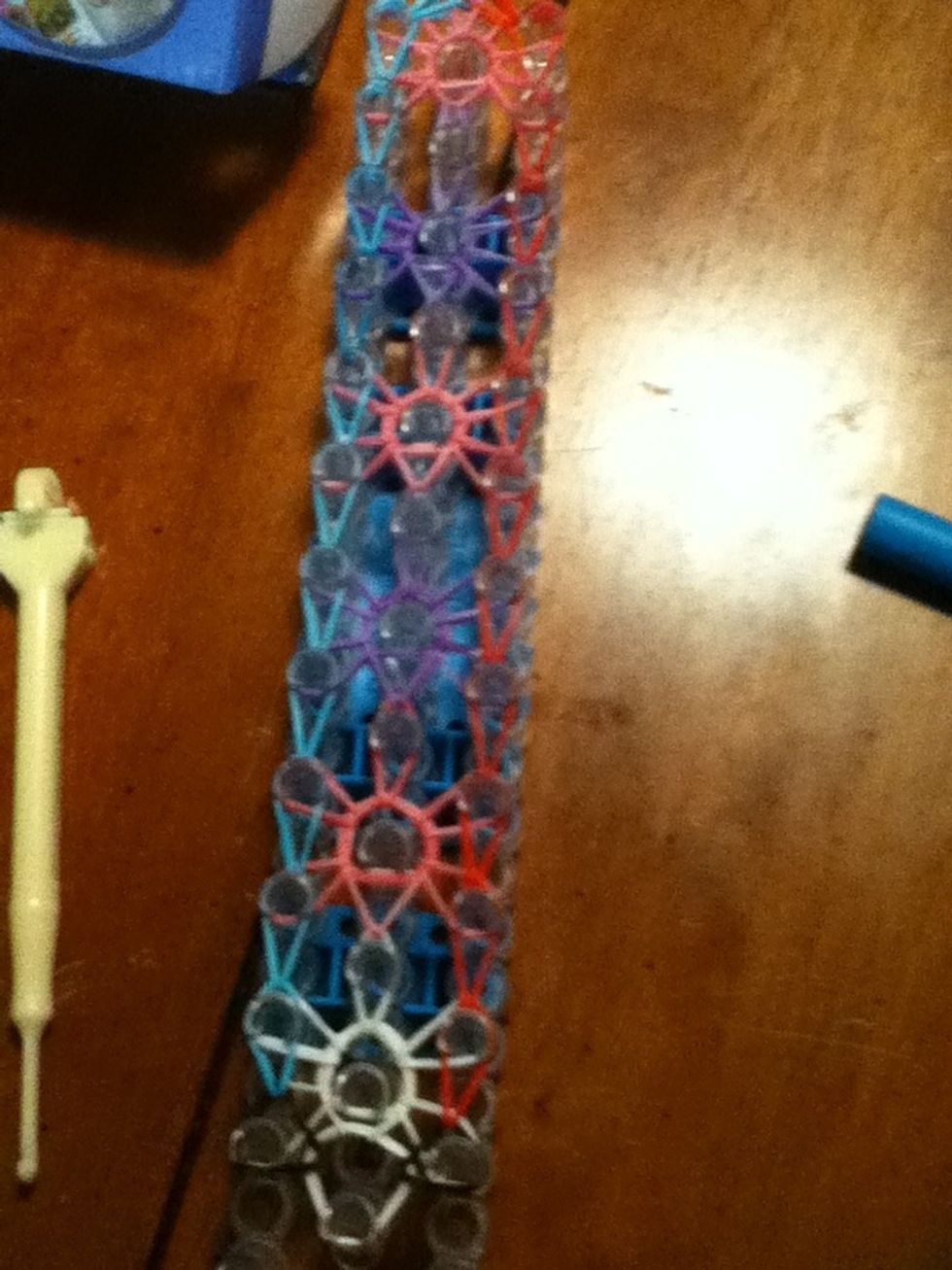 Do that all the way up