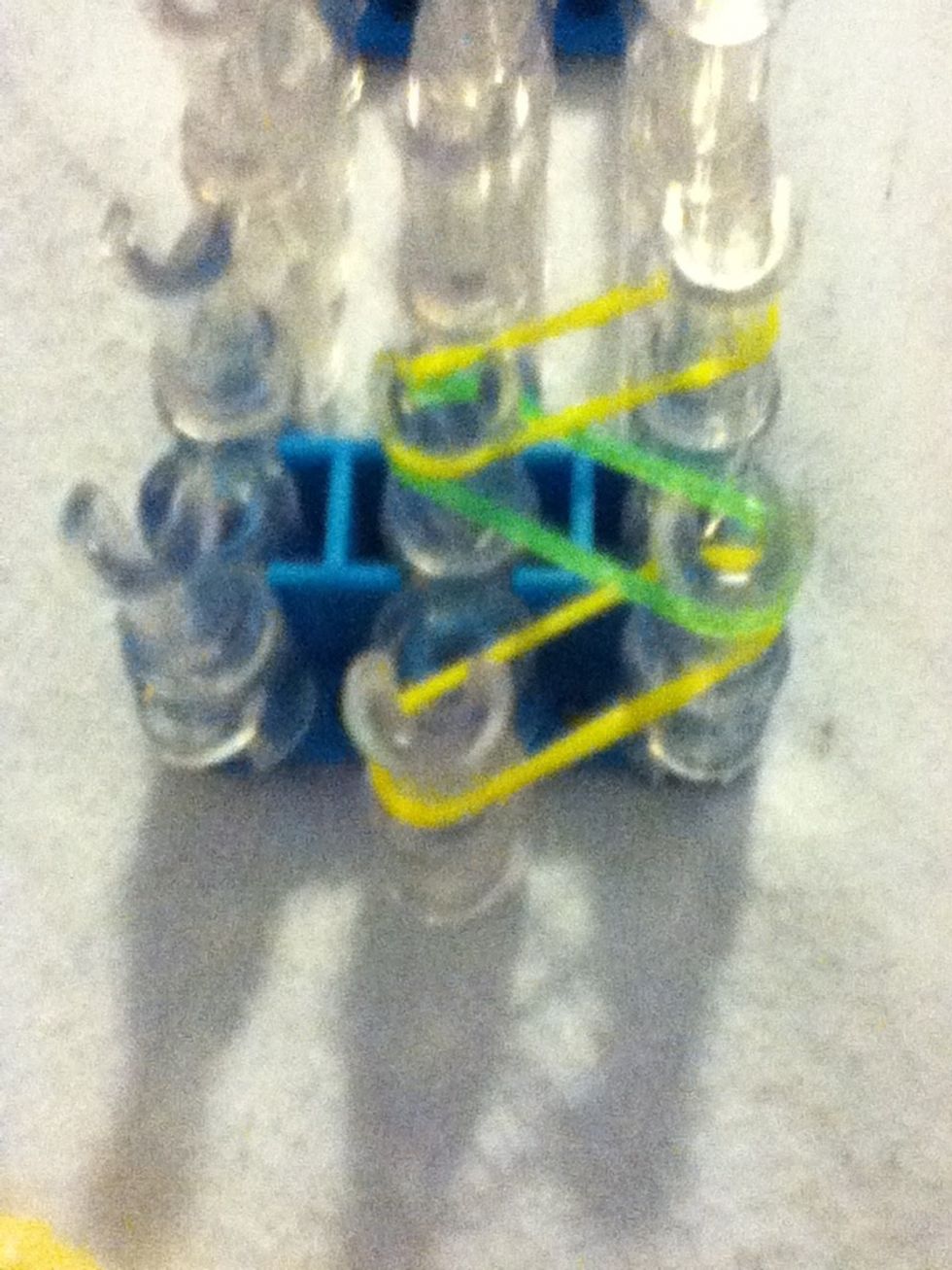 do that step all the way till the end of the loom