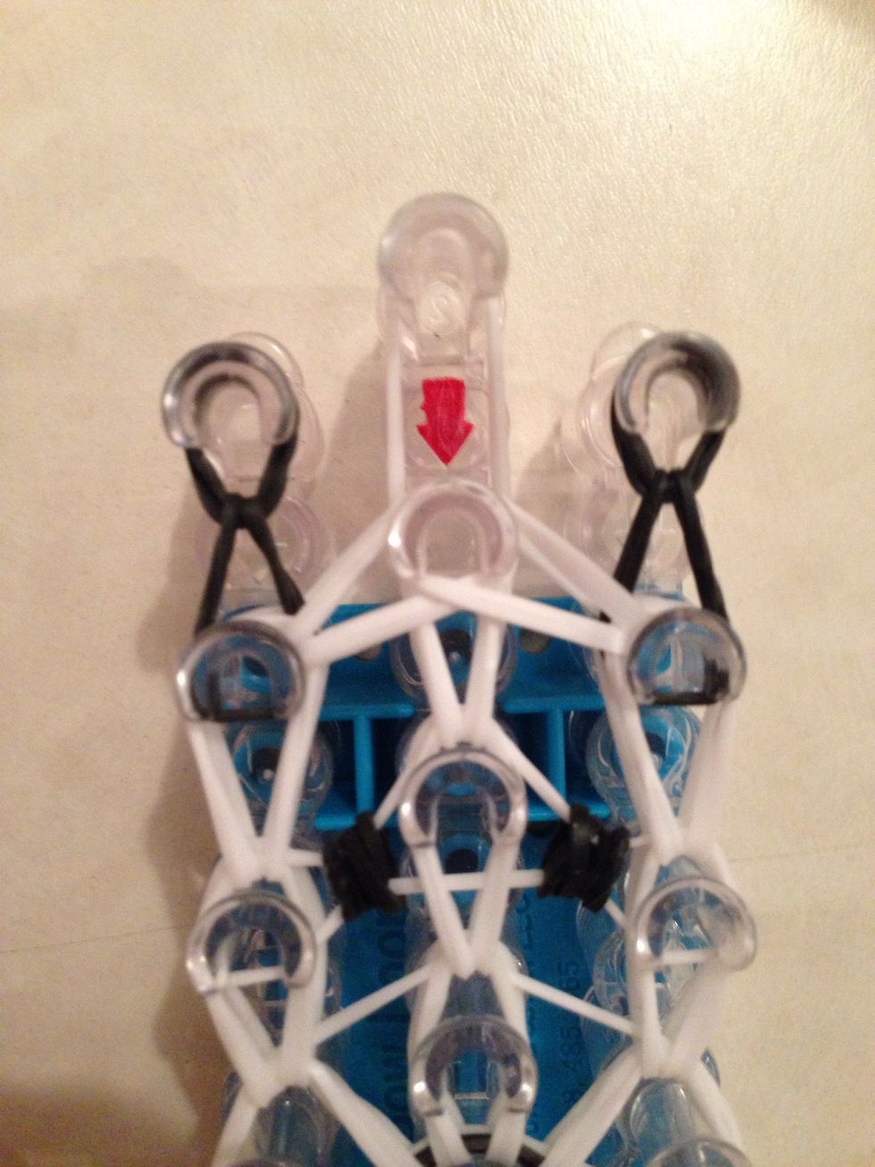 Do the 3 point bands like so