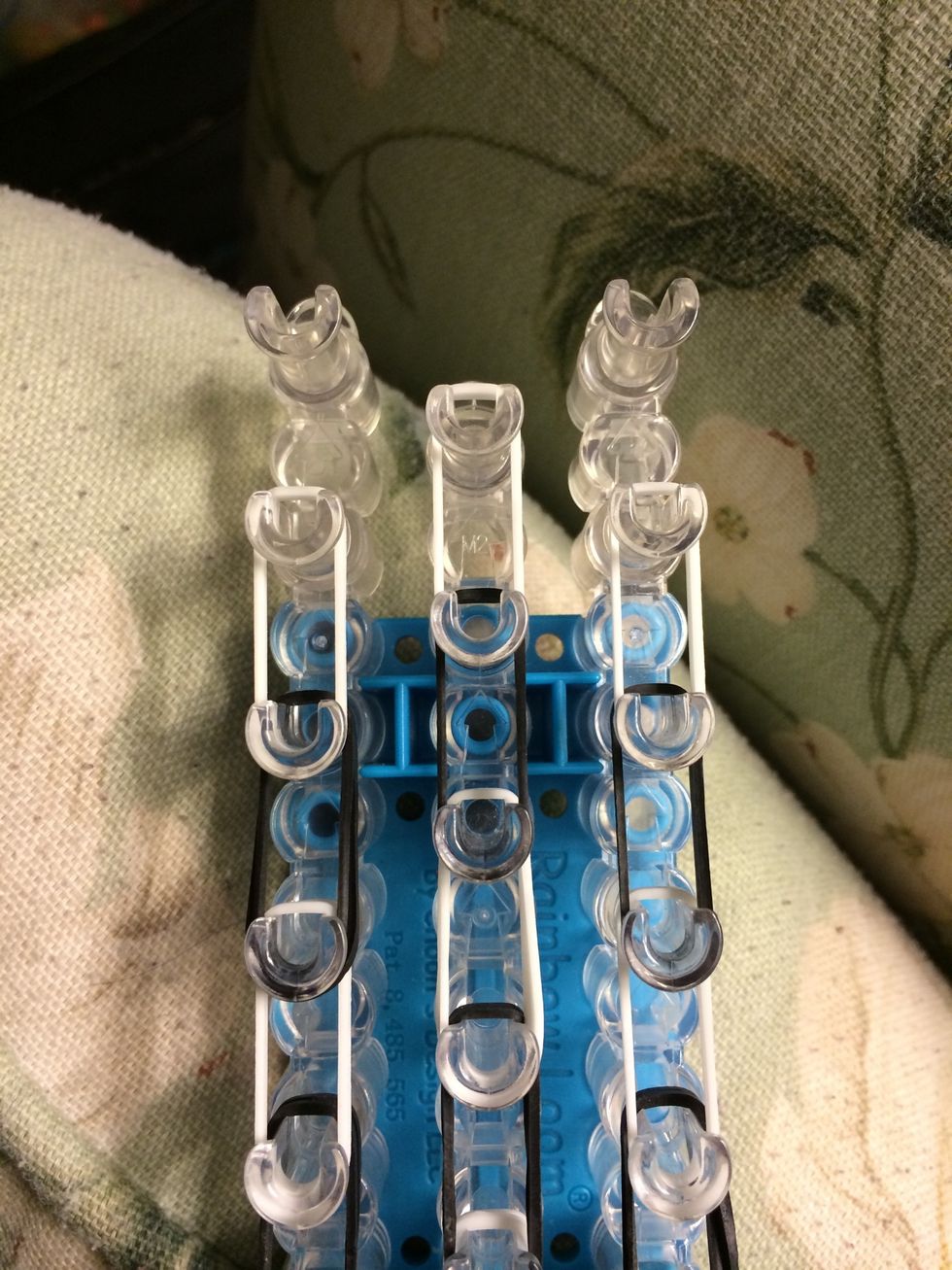 Do the last row of white