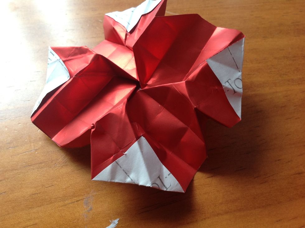 Do the same for all the four sides.