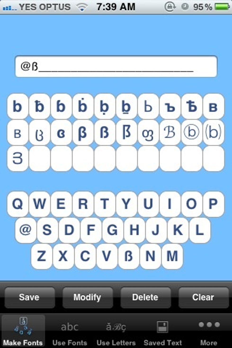 Do the same for "b"