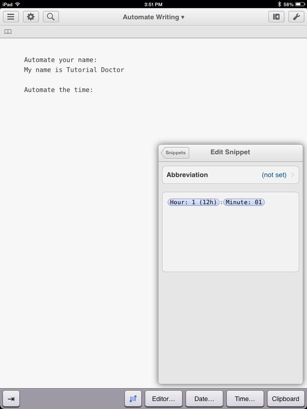 Do the same for the minutes (Minute: 01).