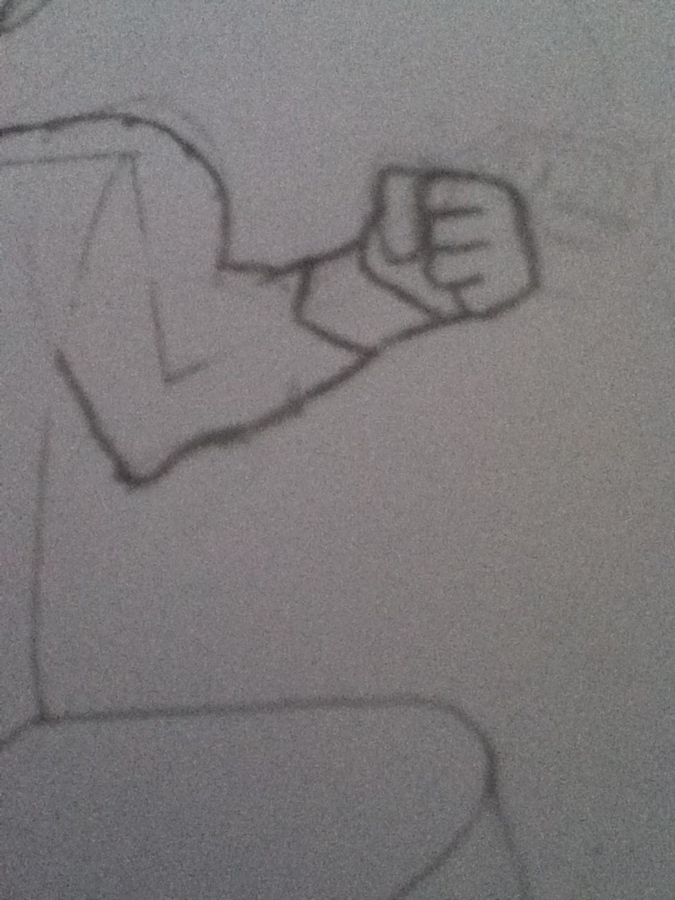 Do the same for the other arm