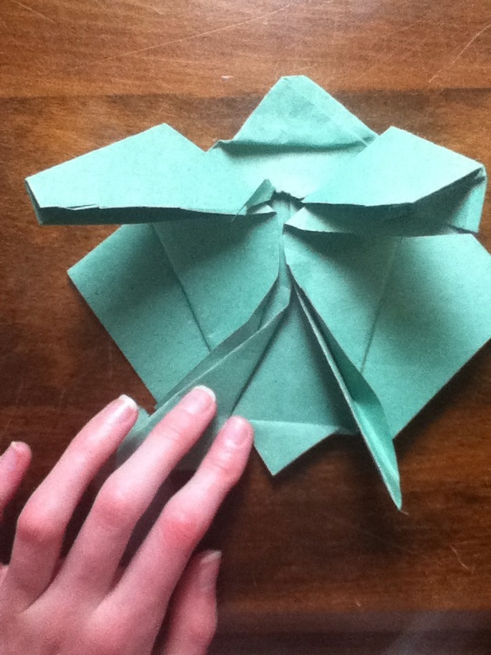 Do the same for the tail.