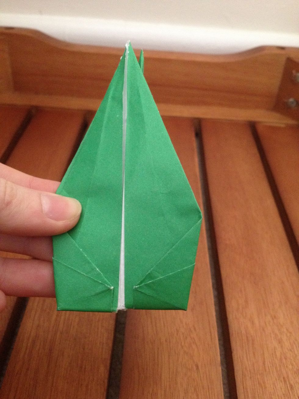 Do the same on the opposite side.