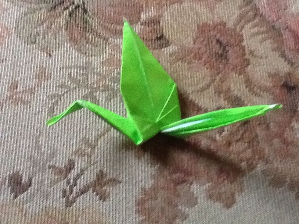 Do the same on the other leg.