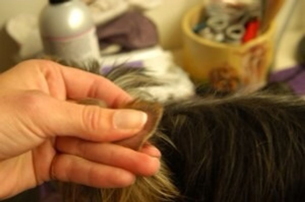 Do the same on the other side of the earflip