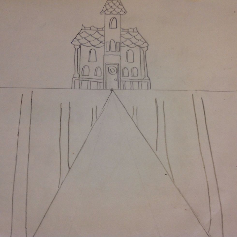 Do the same on the other side of the road.