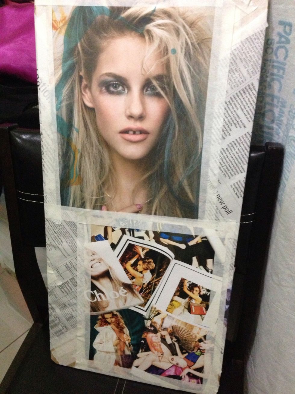 Do the same thing at the back.