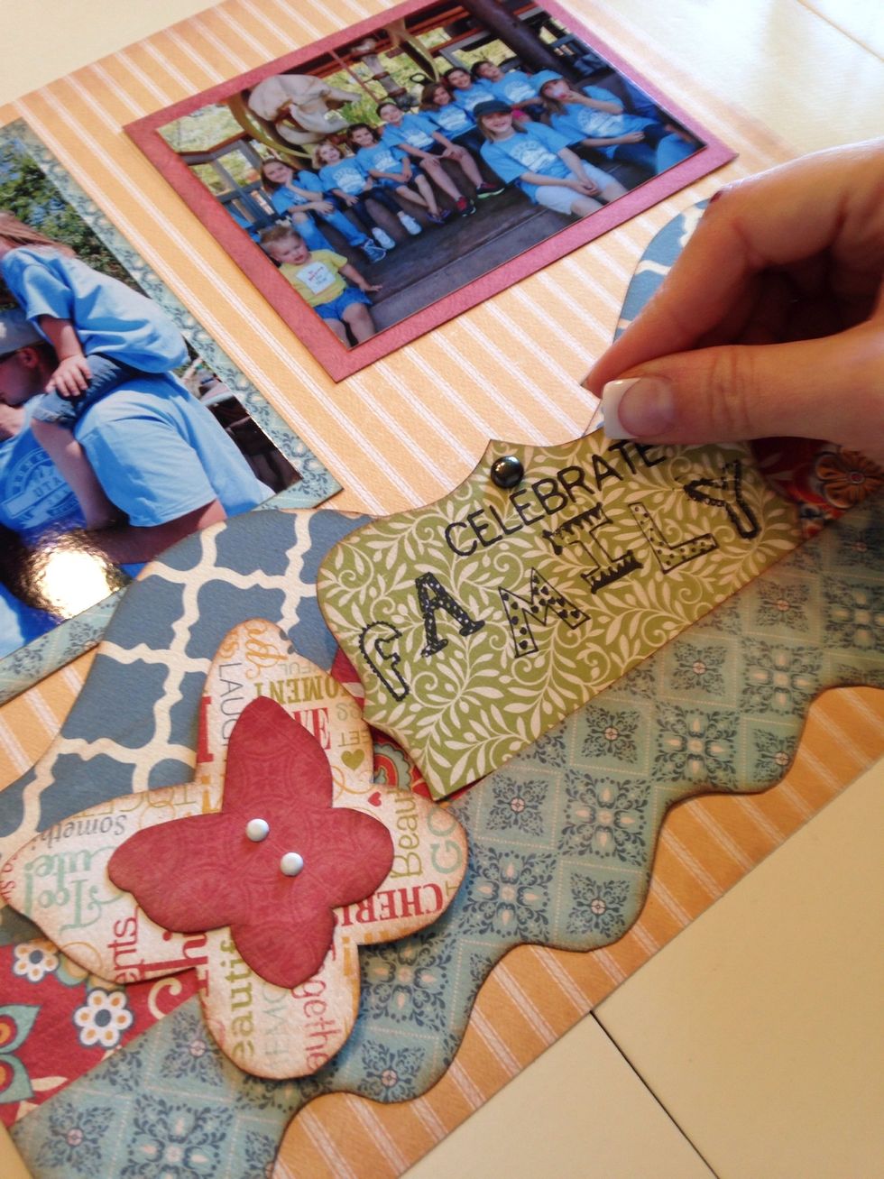 Do the same thing to both sides of your layout.