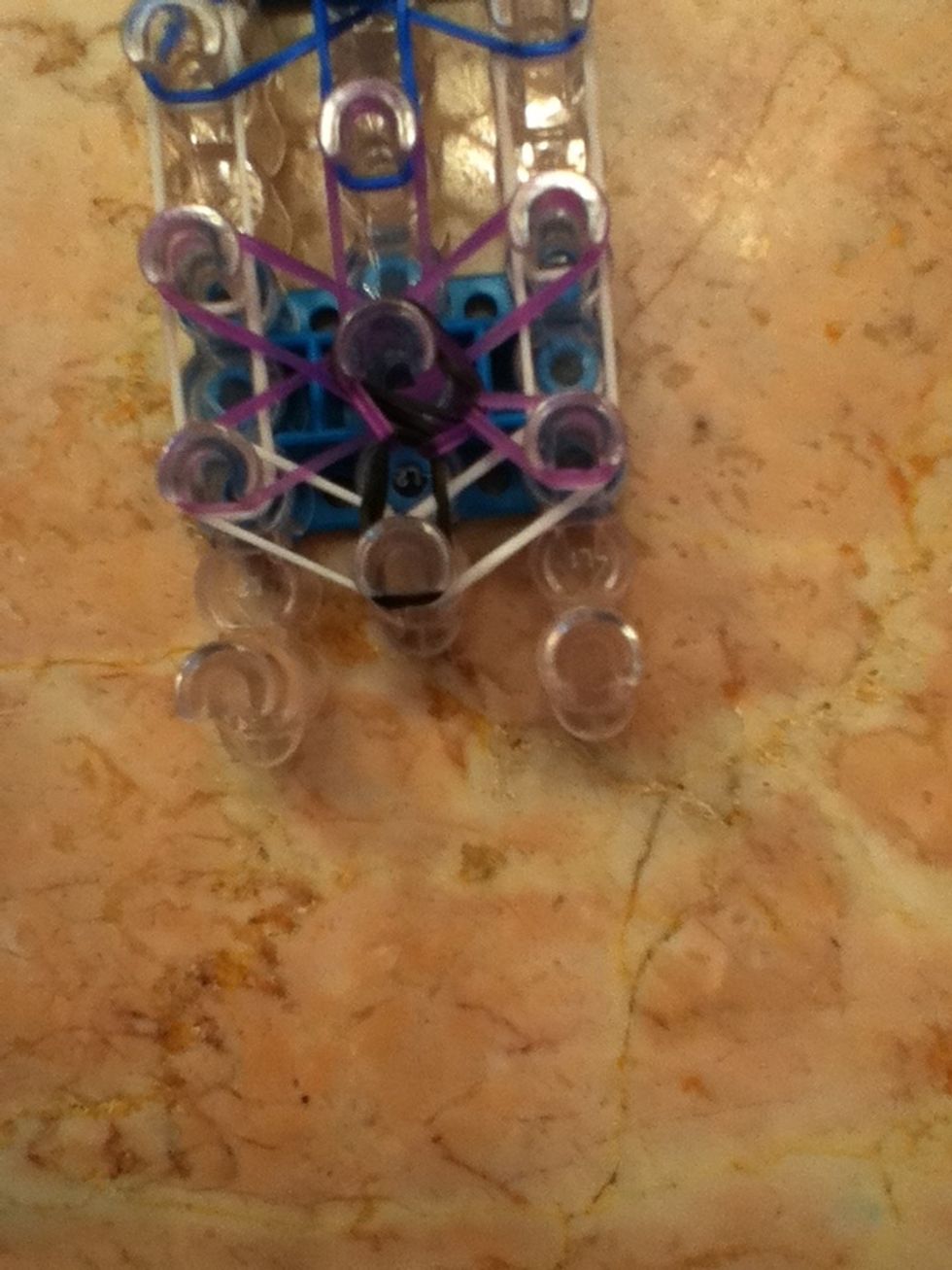 Do the same thing to the other band! Go  counter clock wise!