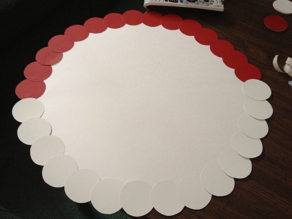 Do the same thing with the white!