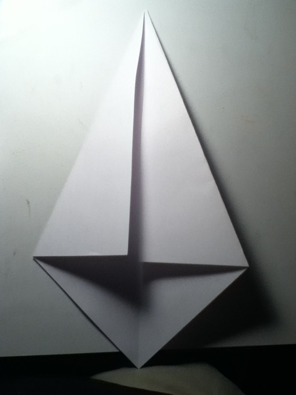 Do the same to opposite corner