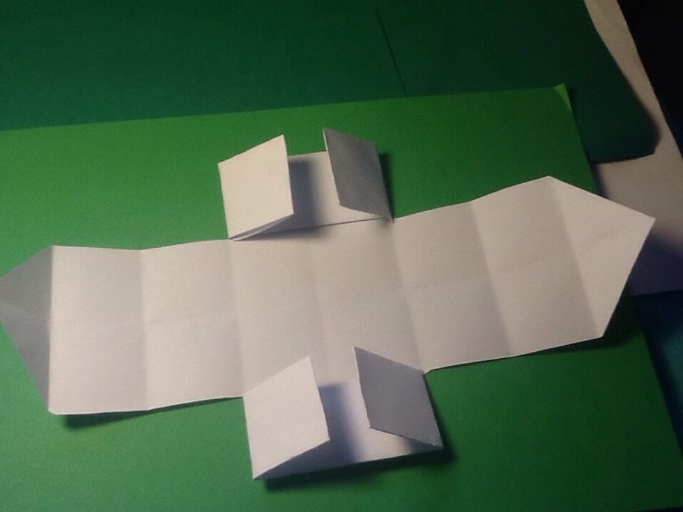 Do the same to the opposite side