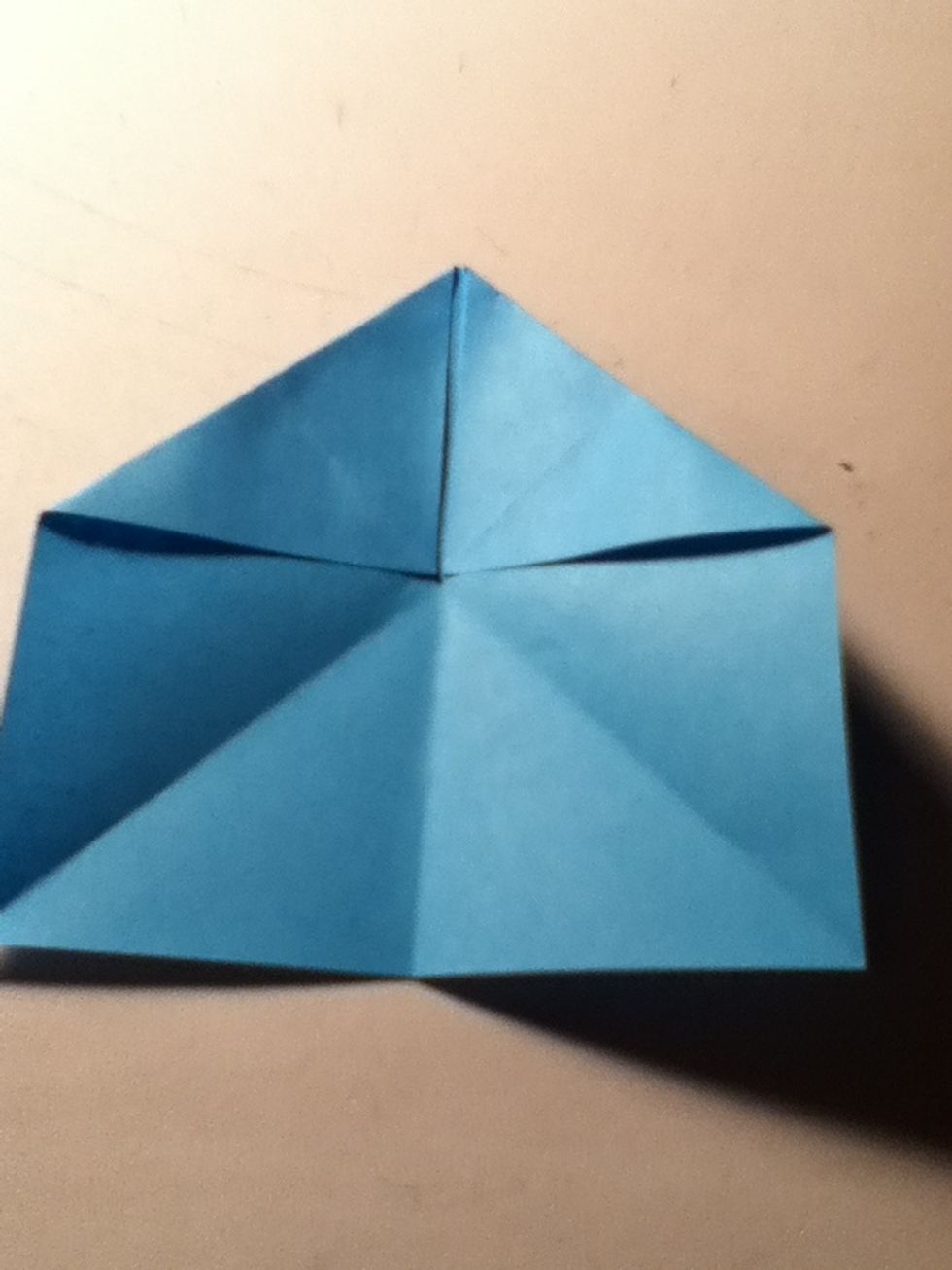 Do the same to the other corner