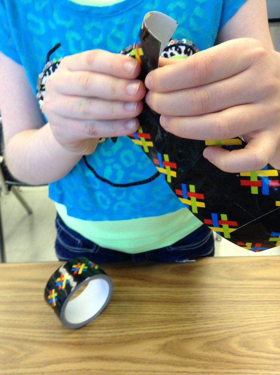 Do the same to the other side.