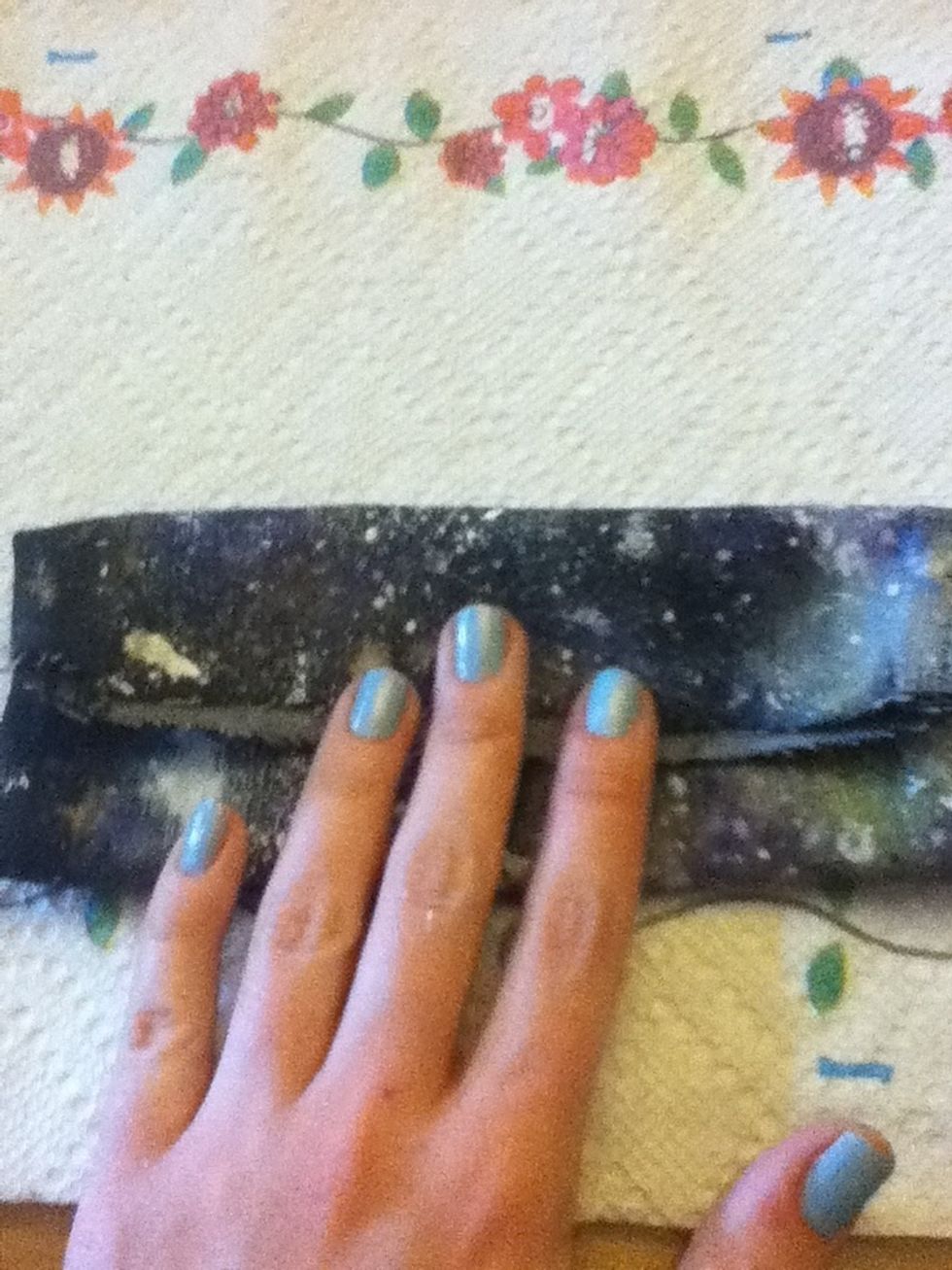 Do the same to the other side.