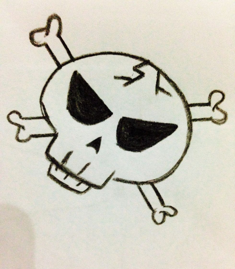 Do the same with all the bone-ends.