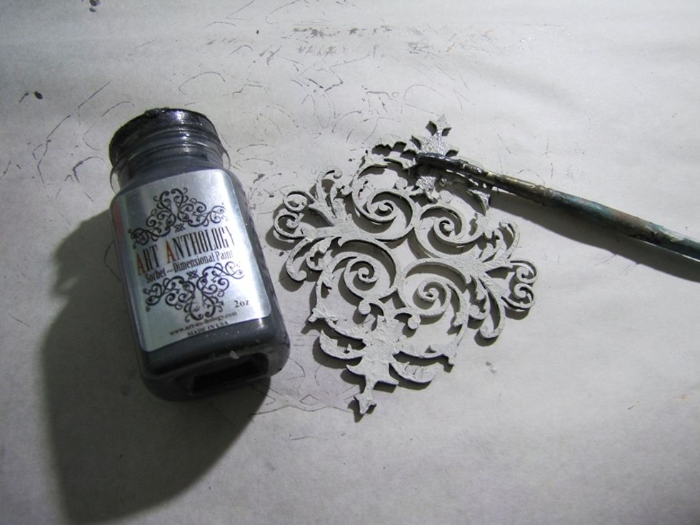 Do the same with the chipboard.