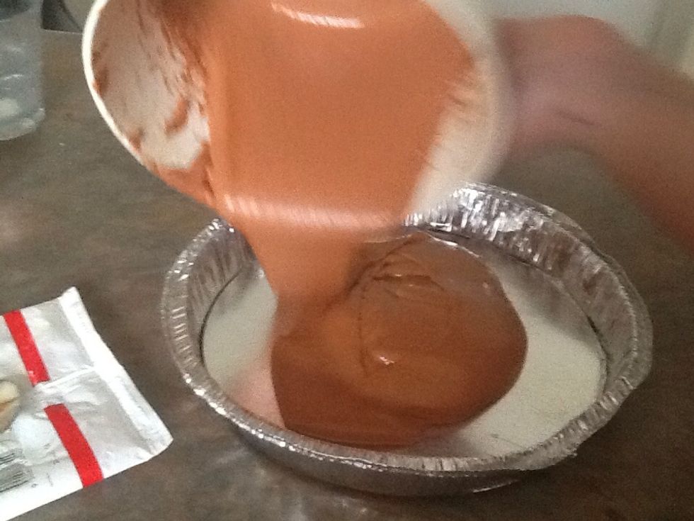 Do the same with the chocolate cake mix
