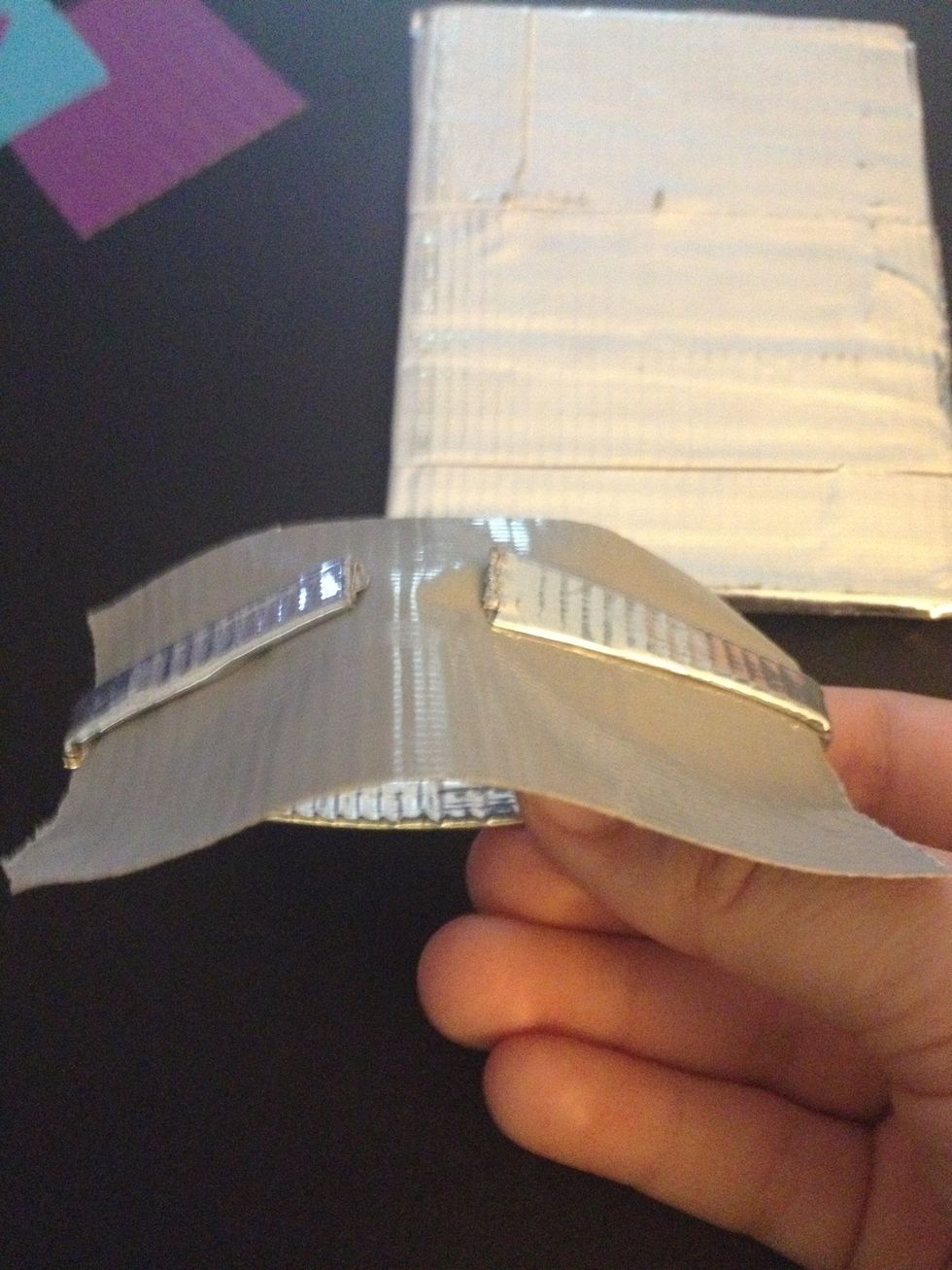 Do the same with the other side of the hook.