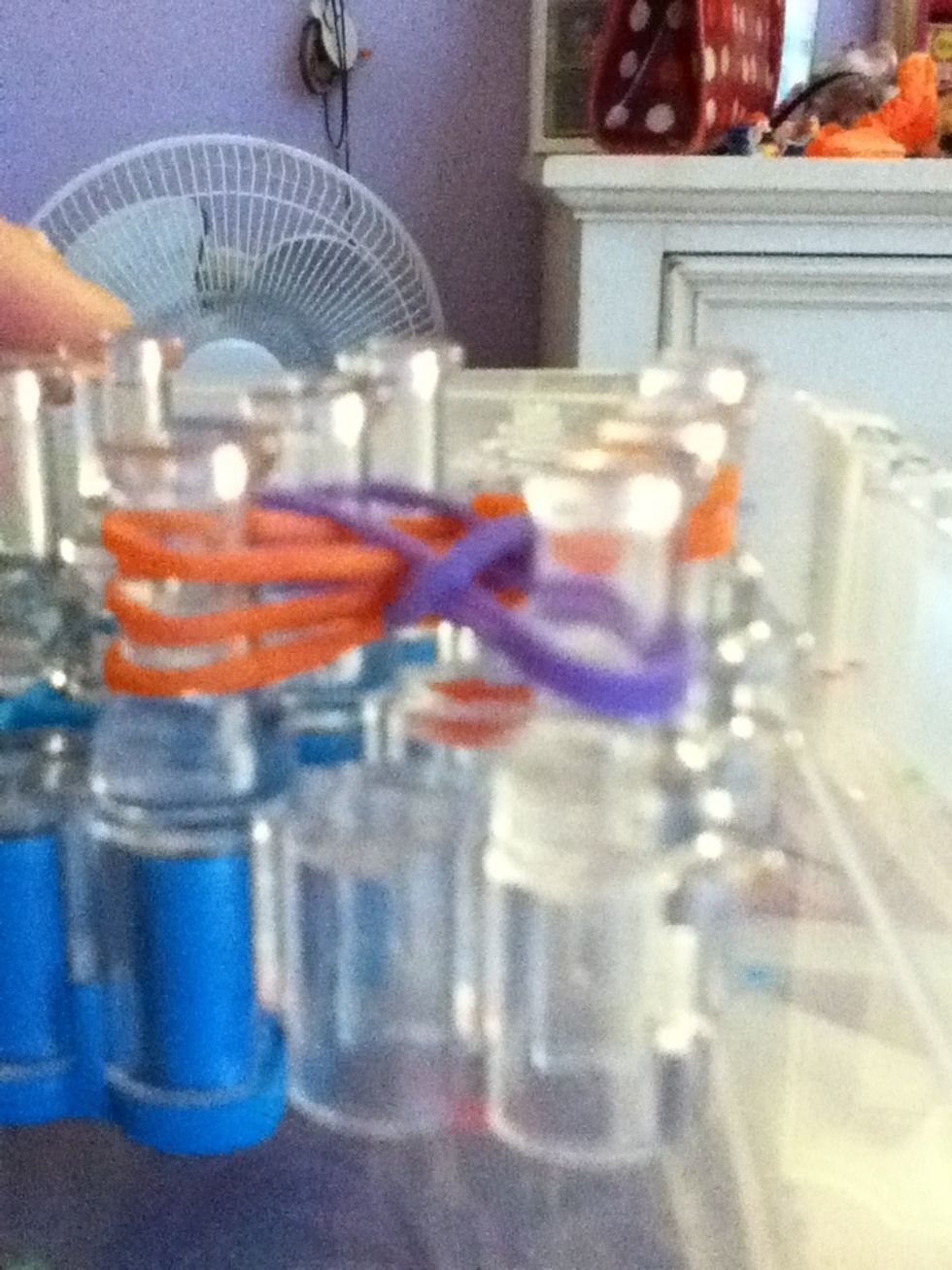 Do the same with the rest of the pegs