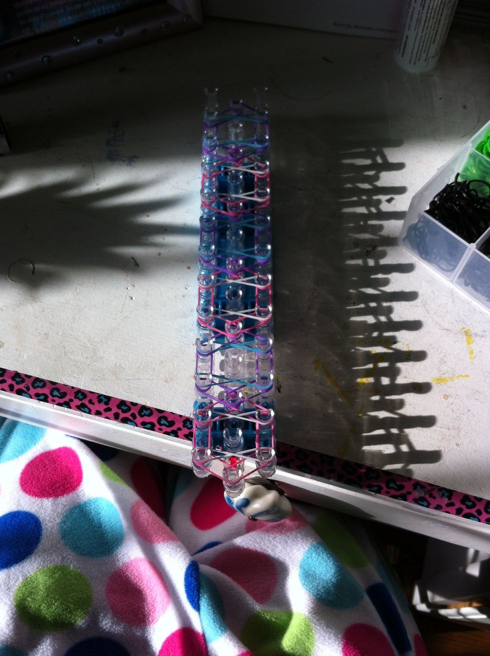 Do this all the way to the top