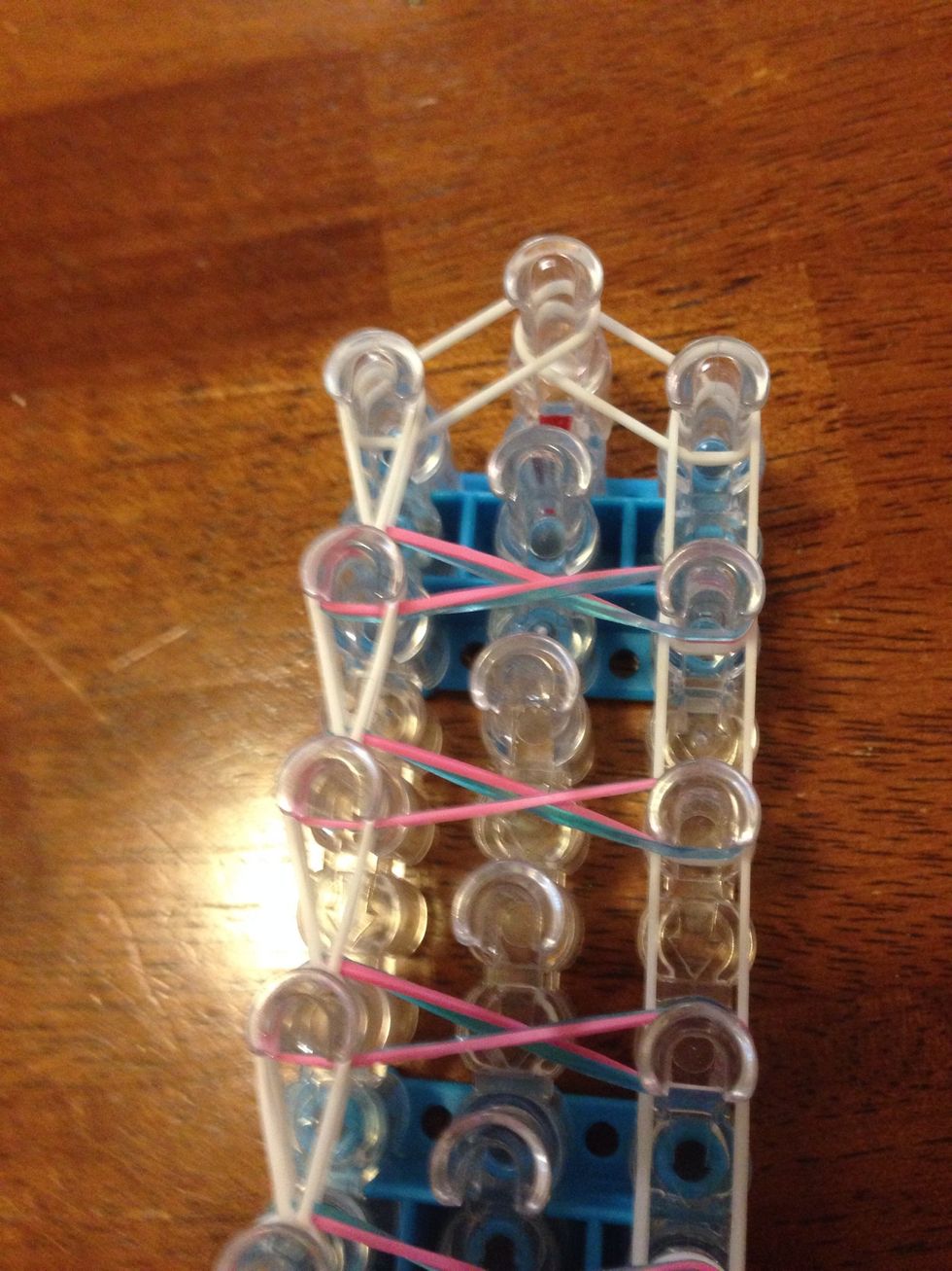 Do this all the way up.