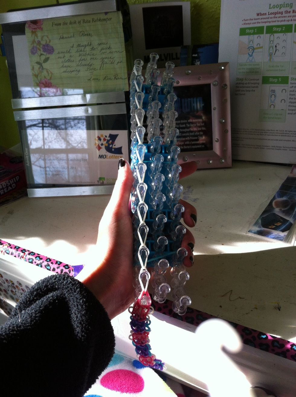 Do this all the way up