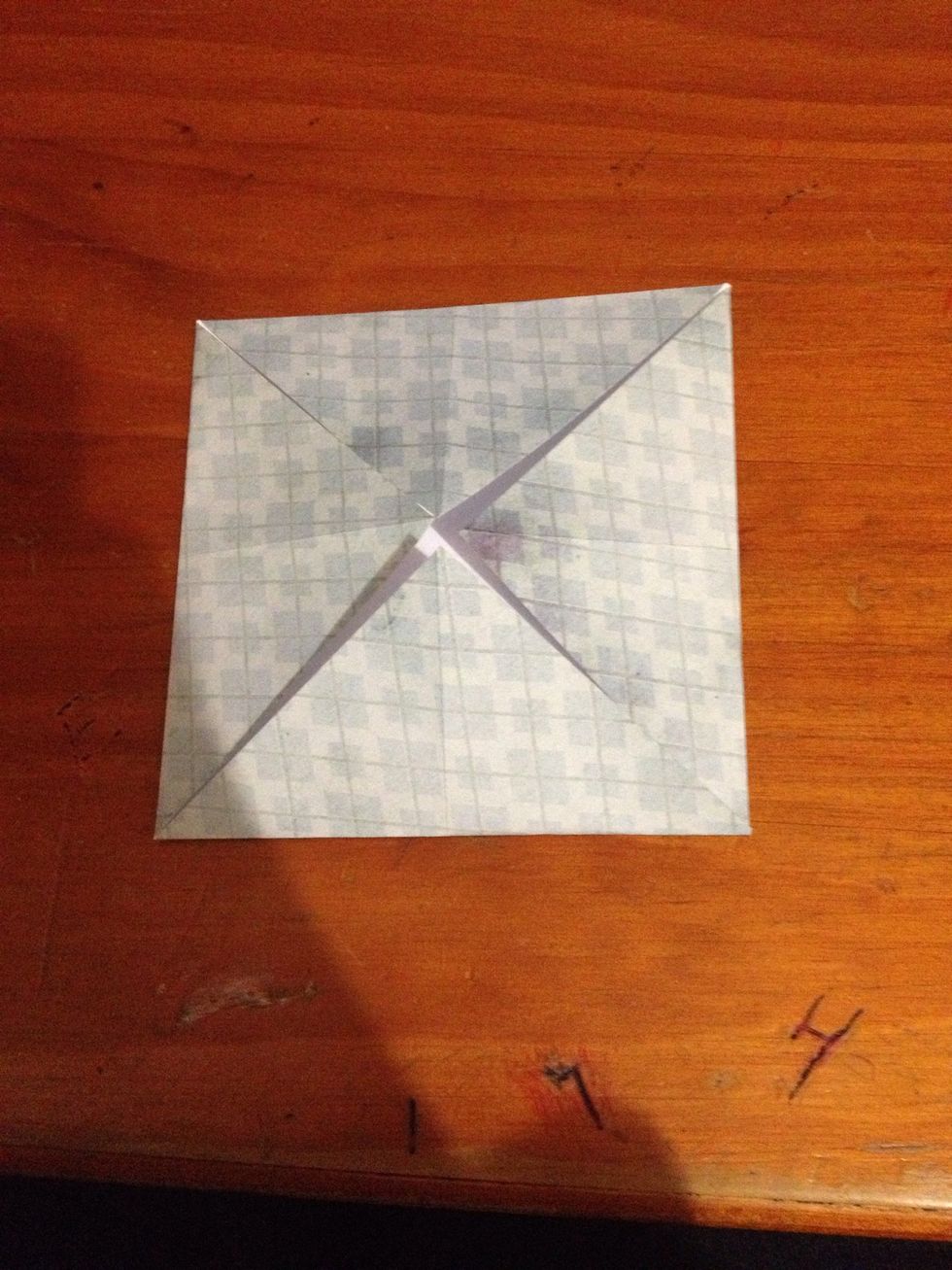 Do this for all 4 corners