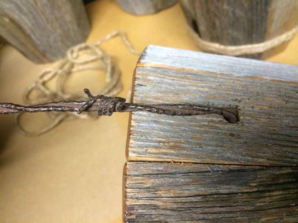 Do this on the other end of the wire.