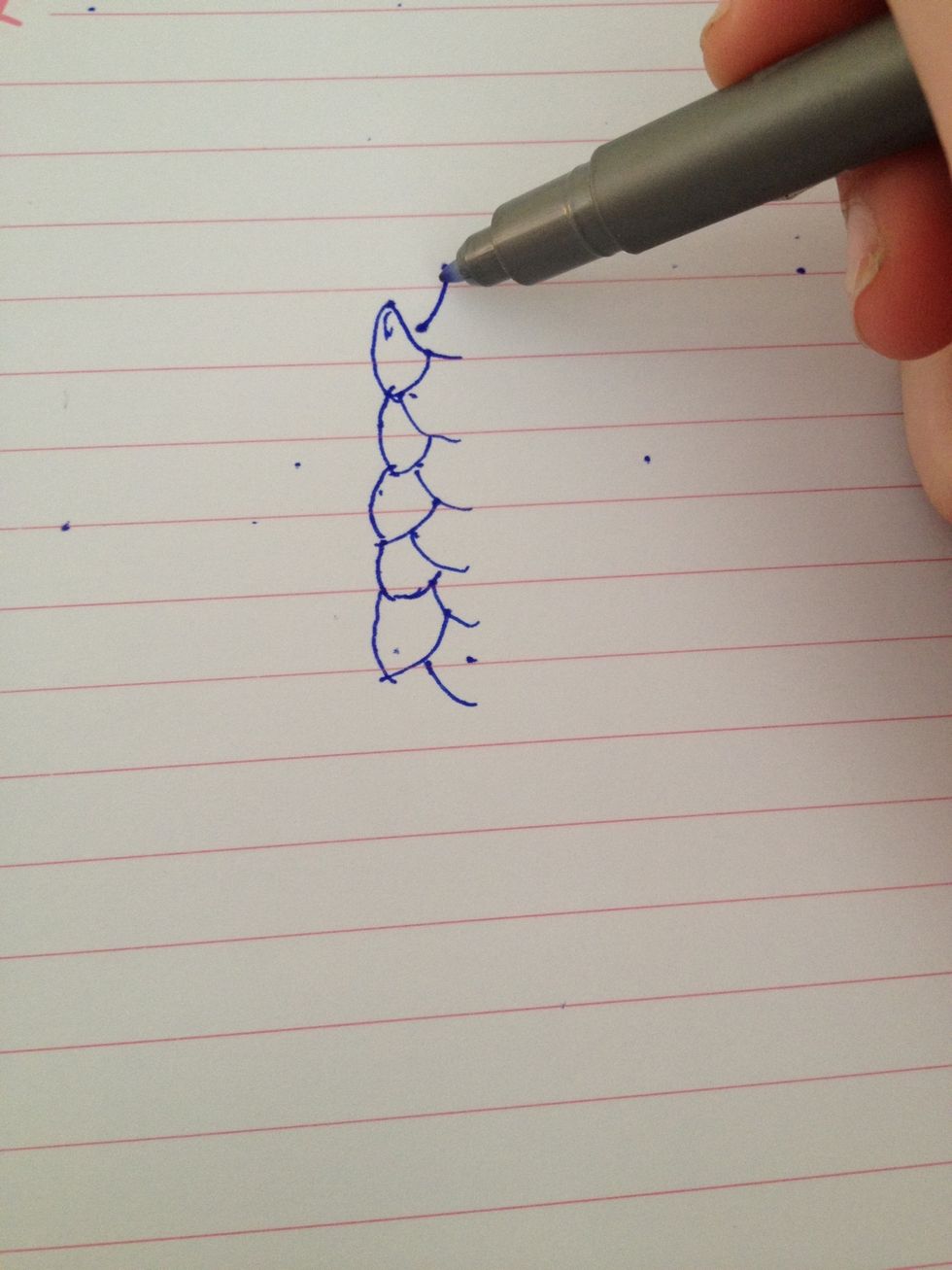 Do this to the whole left side.