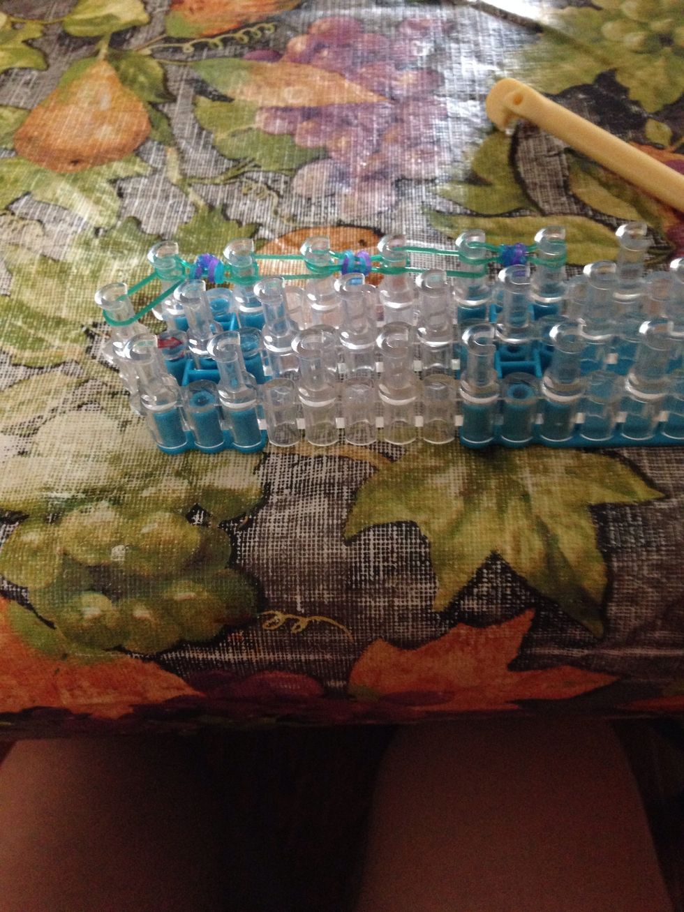 Do this two more times and then we get to hook