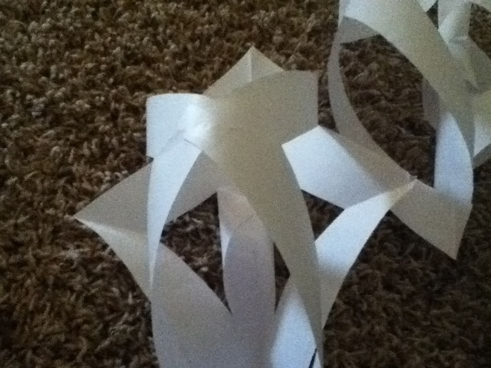 Do this with the largest one, skipping the one in middle