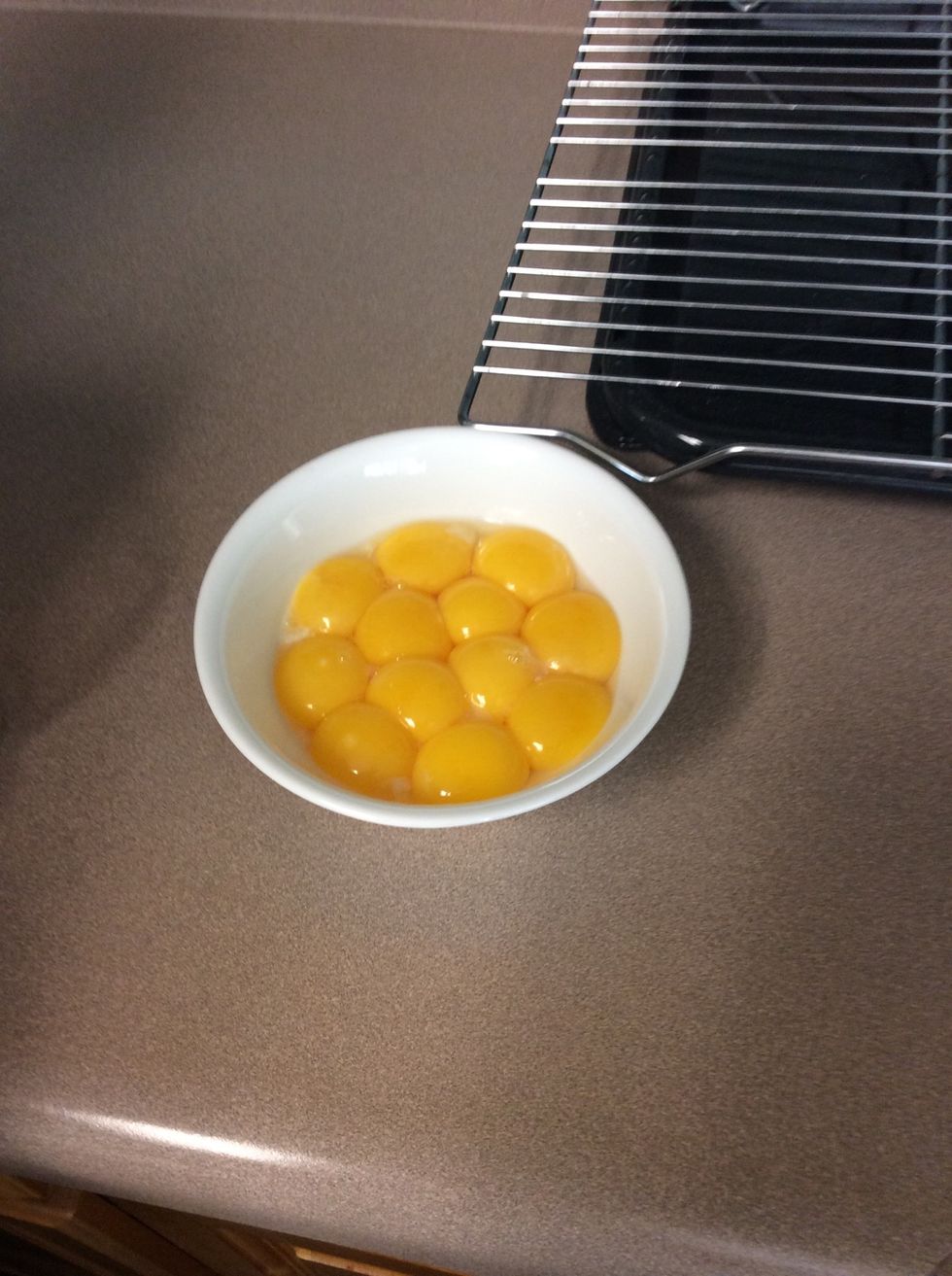 Do what you want with the egg yolks but KEEP THEM AWAY from the rest of the batter.