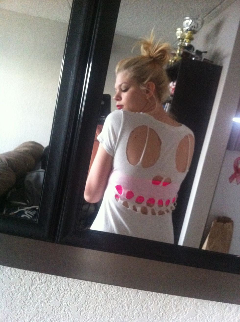 Do you know how hard it is to take a photo if your own back?