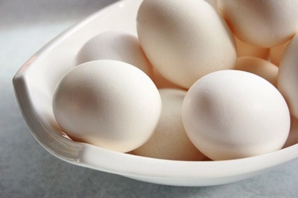 Do you know what food makes for a yummy breakfast? It's hard boiled eggs. They are so easy to make. I will show you how.