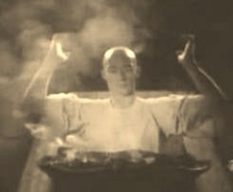 Do you remember his obligatory side-steps and shimmies conducted in candle-light along the rice paper before he embraced the burning Shaolin urn? Well, forget that nonsense. This is the real thing